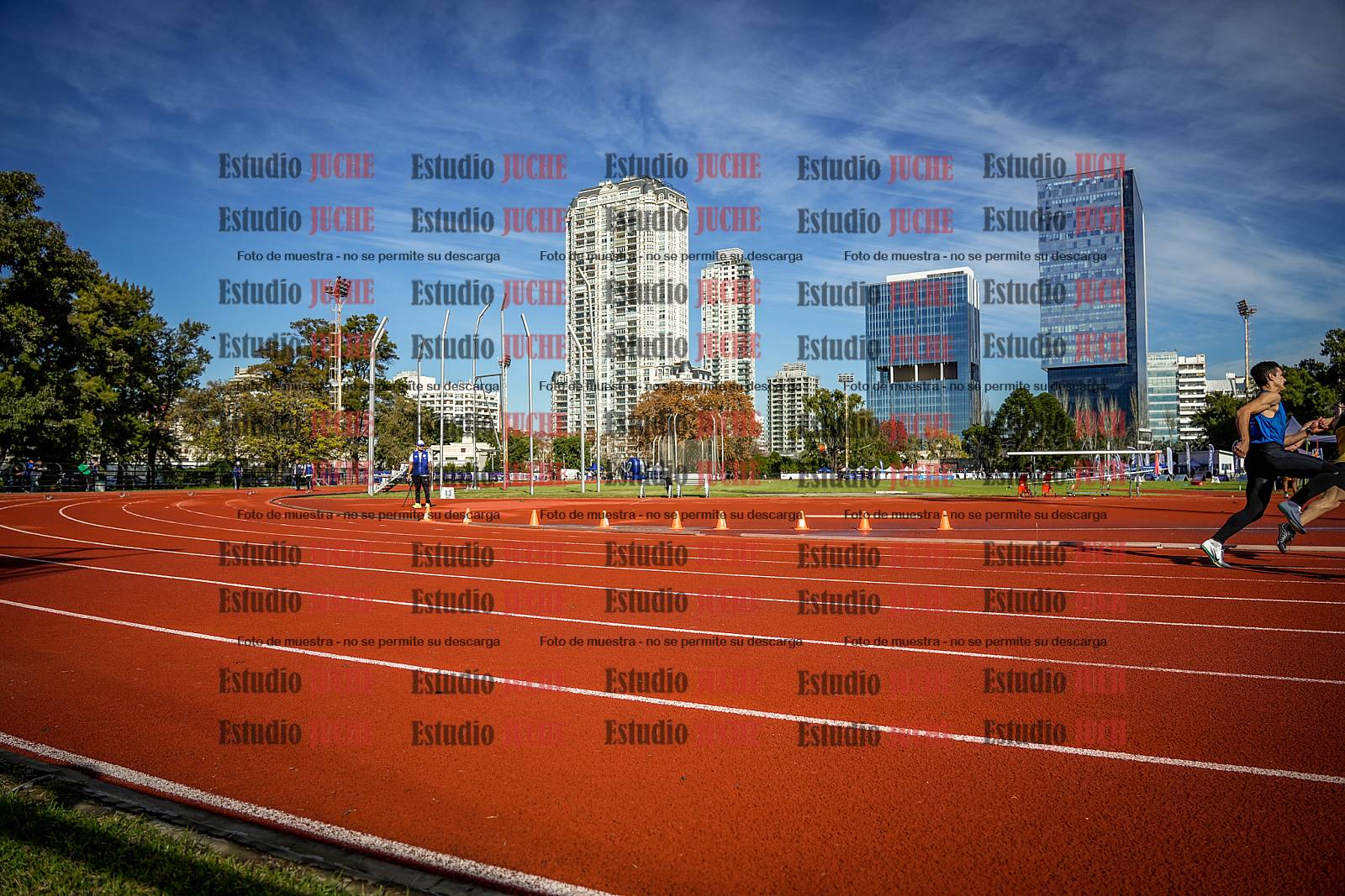 Fotos de los 200 m de varones