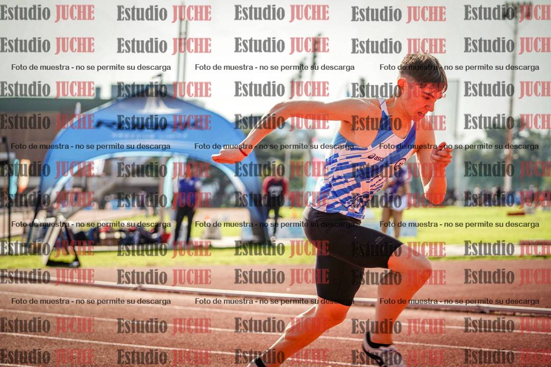 Fotos de los 400 m llanos de varones
