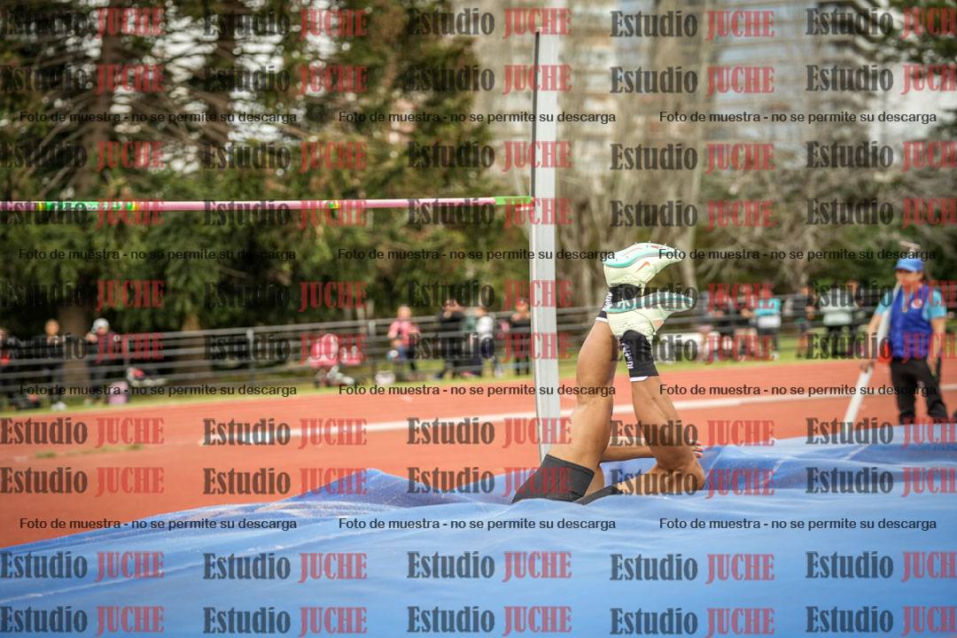 Fotos del salto en alto de varones