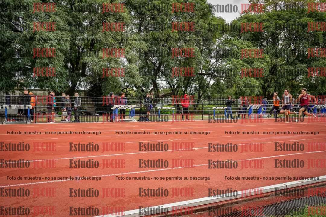Fotos de los 100 m llanos de varones