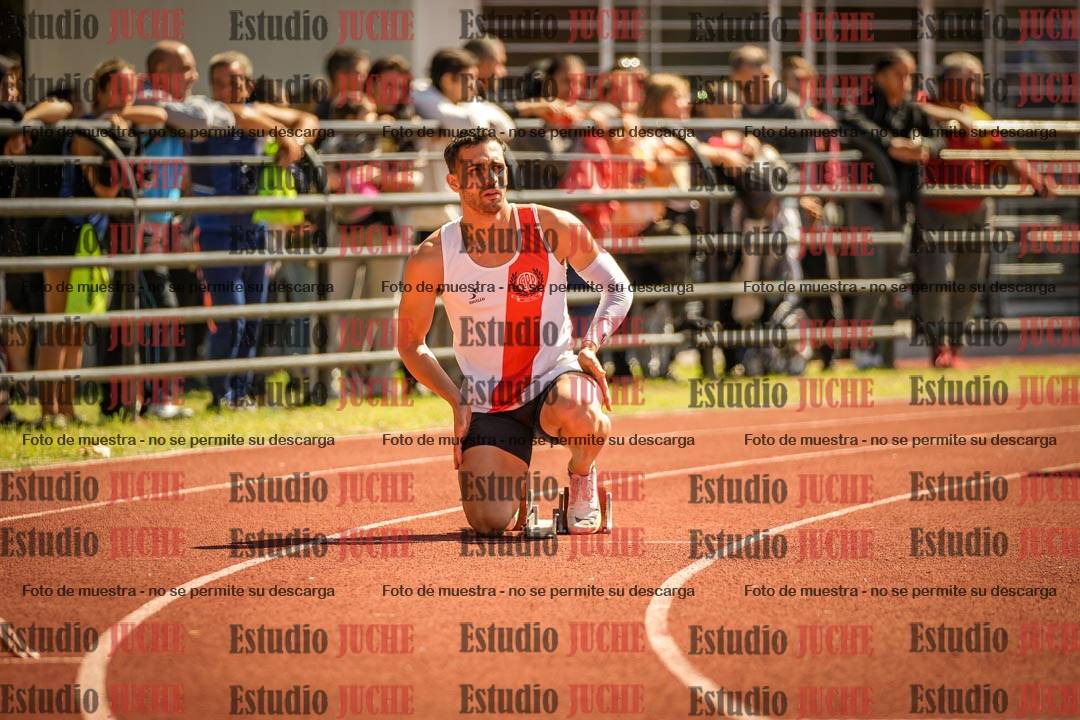 Fotos de los 400 m llanos de varones