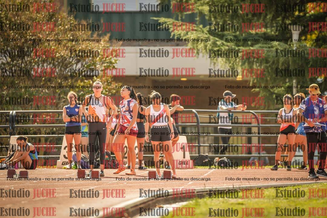 Fotos de los 100 m llanos de mujeres
