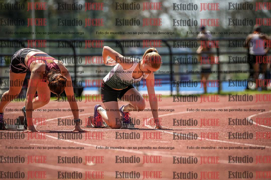 Fotos de los 100 m llanos de mujeres