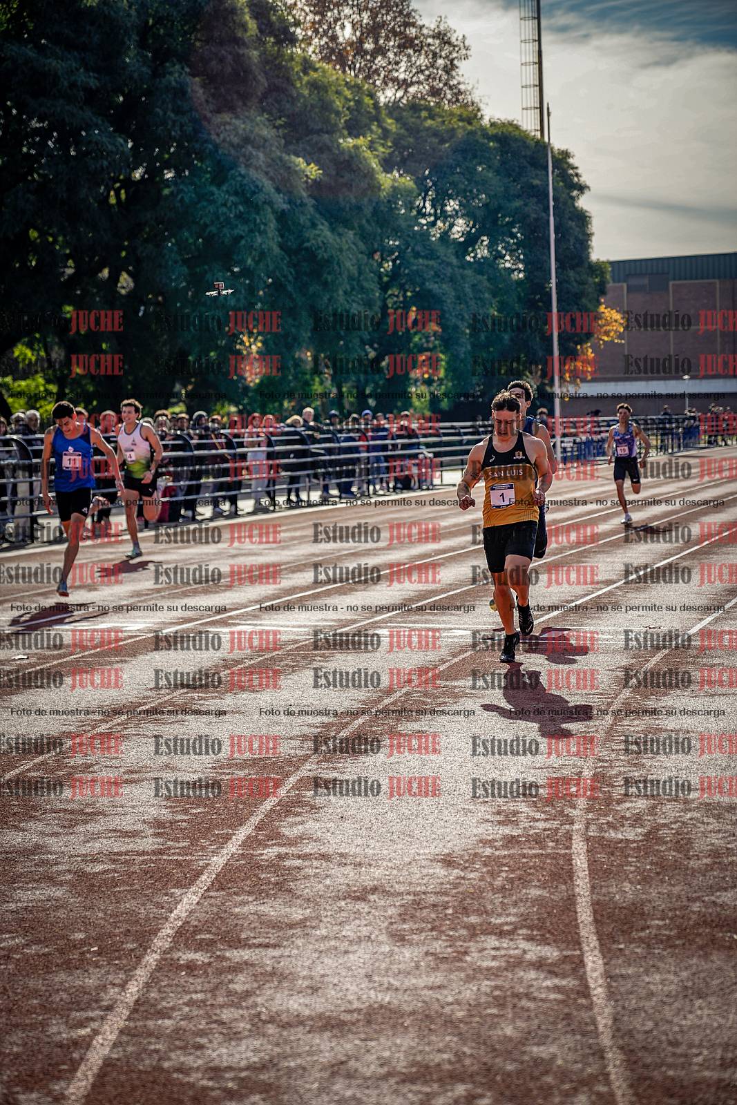 Fotos de los 200 m de varones