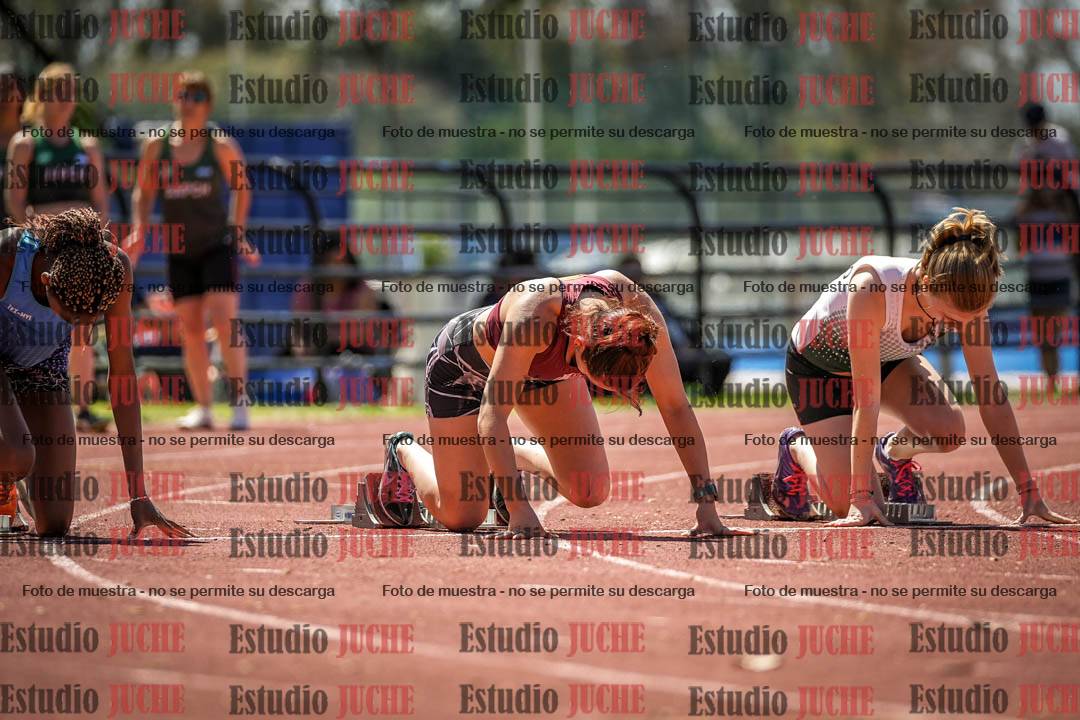 Fotos de los 100 m llanos de mujeres