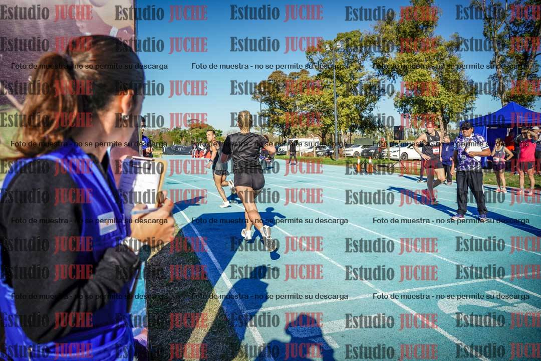 Fotos durante los relevos