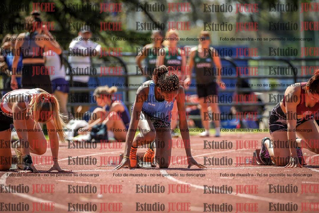 Fotos de los 100 m llanos de mujeres