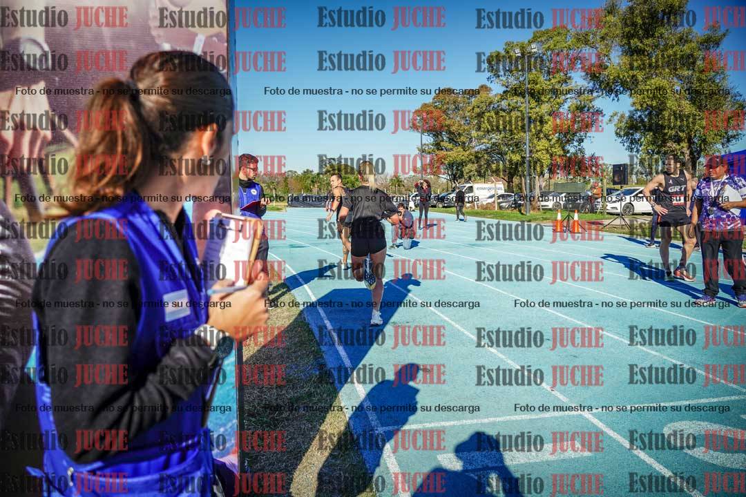Fotos durante los relevos