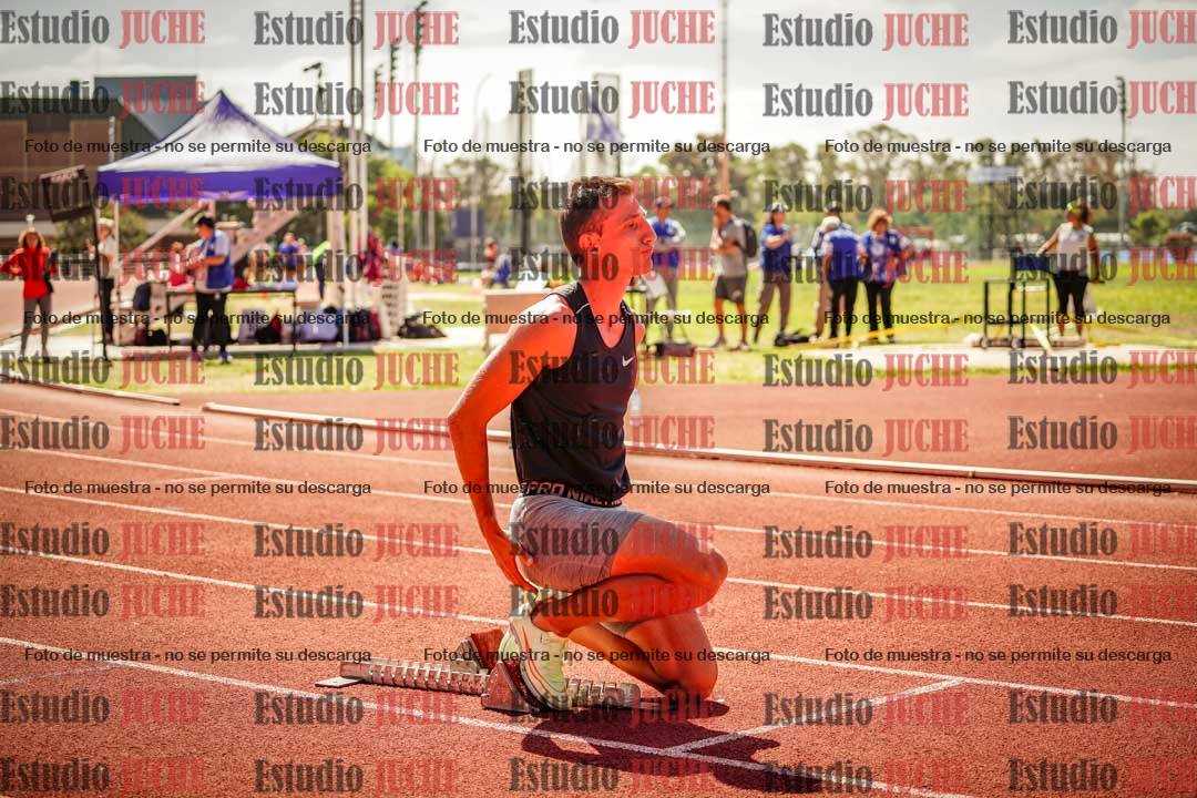 Fotos de los 400 m llanos de varones