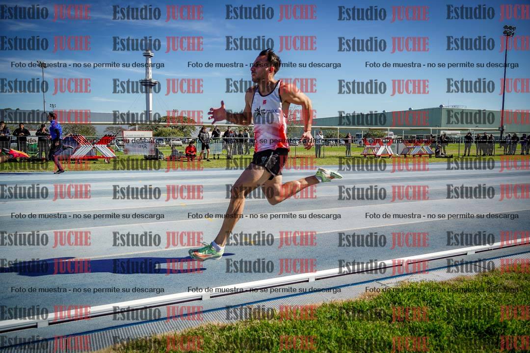 Fotos de los 100 m llanos de varones