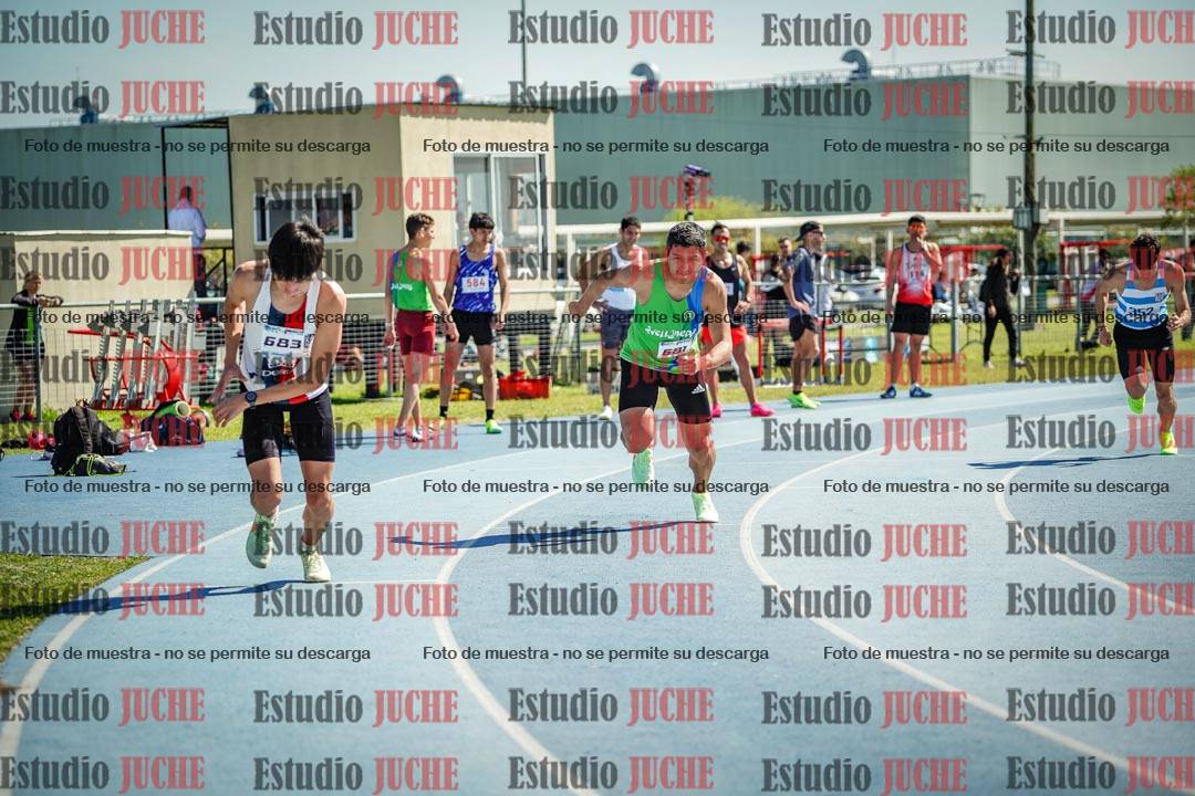 Fotos de los 800 m llanos de varones