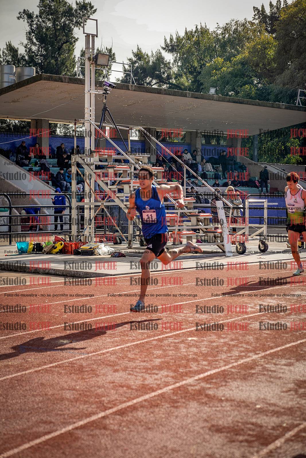 Fotos de los 200 m de varones