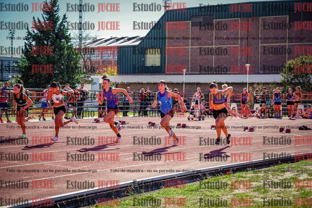 Fotos de los 100 m llanos de mujeres