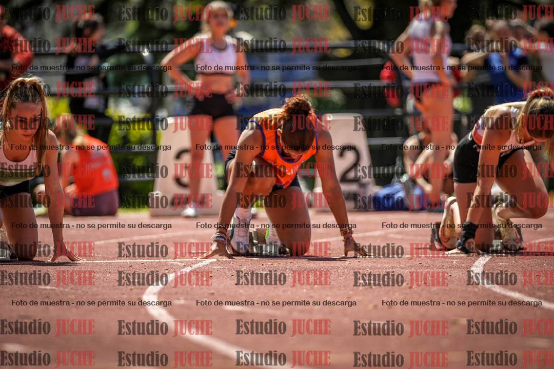 Fotos de los 100 m llanos de mujeres