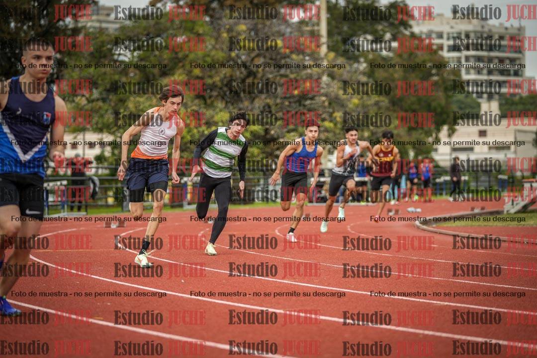 Fotos de los 200 m llanos de varones