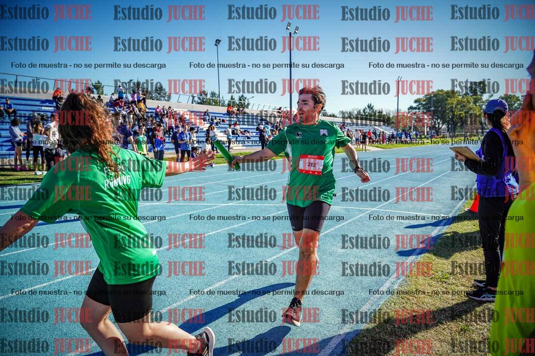 Fotos durante los relevos