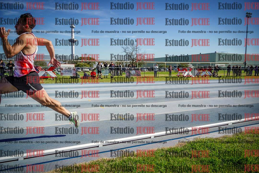 Fotos de los 100 m llanos de varones