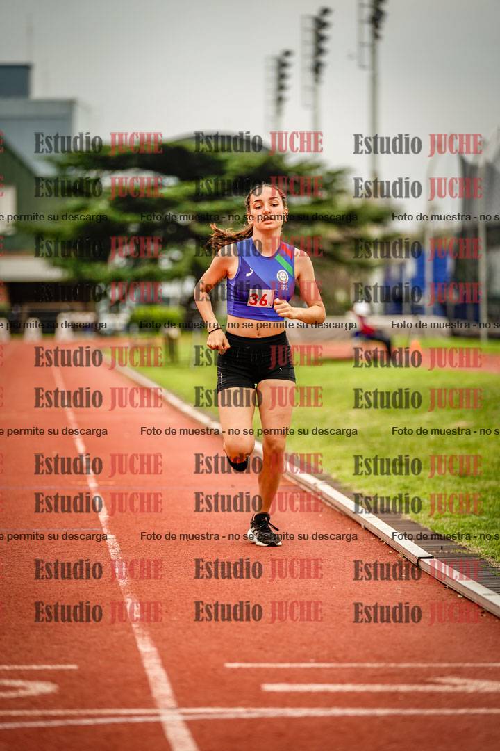 Fotos de los 600 m llanos de mujeres - hexatlón 6