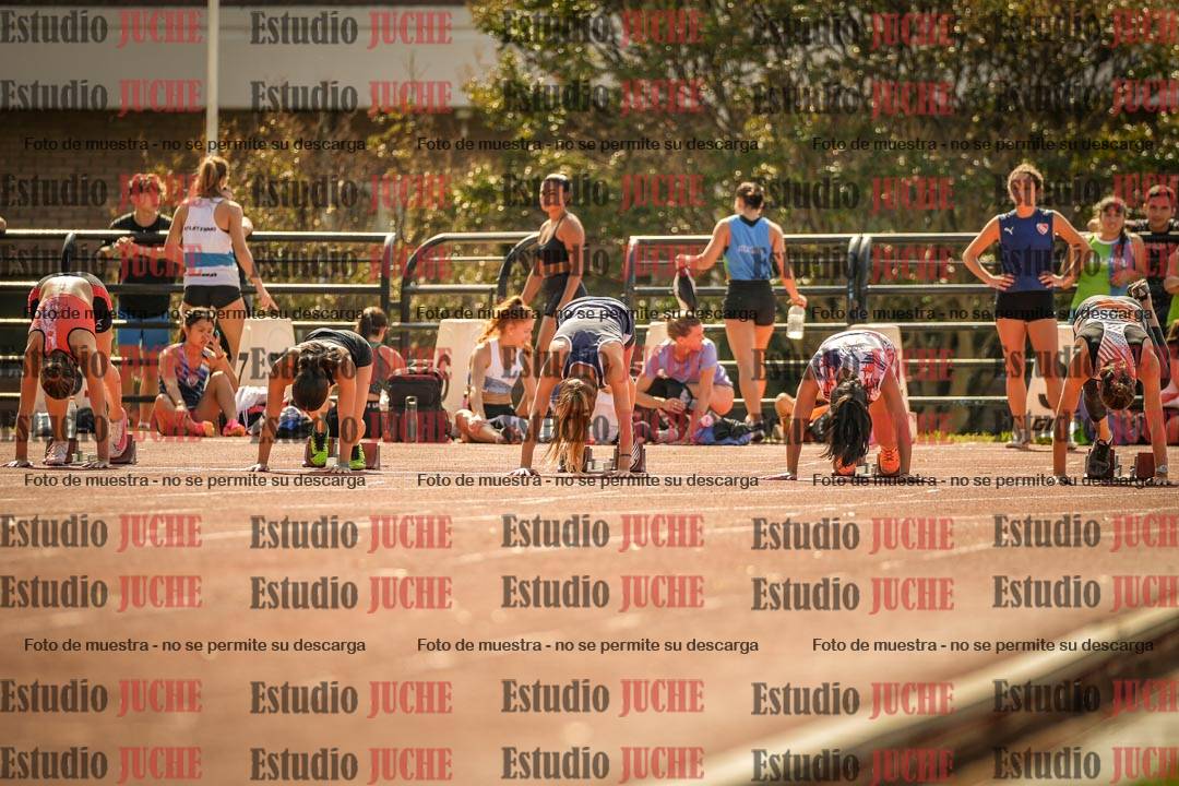 Fotos de los 100 m llanos de mujeres