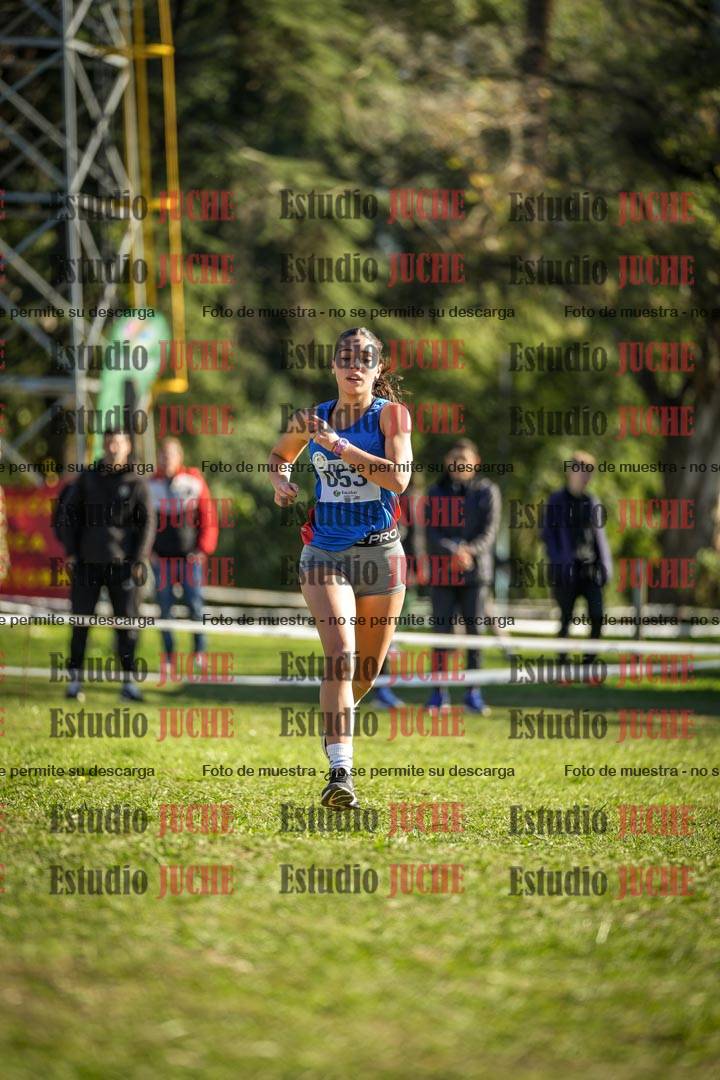 Fotos de la llegada del cross de 3000 m