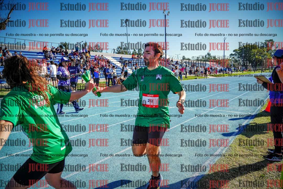 Fotos durante los relevos