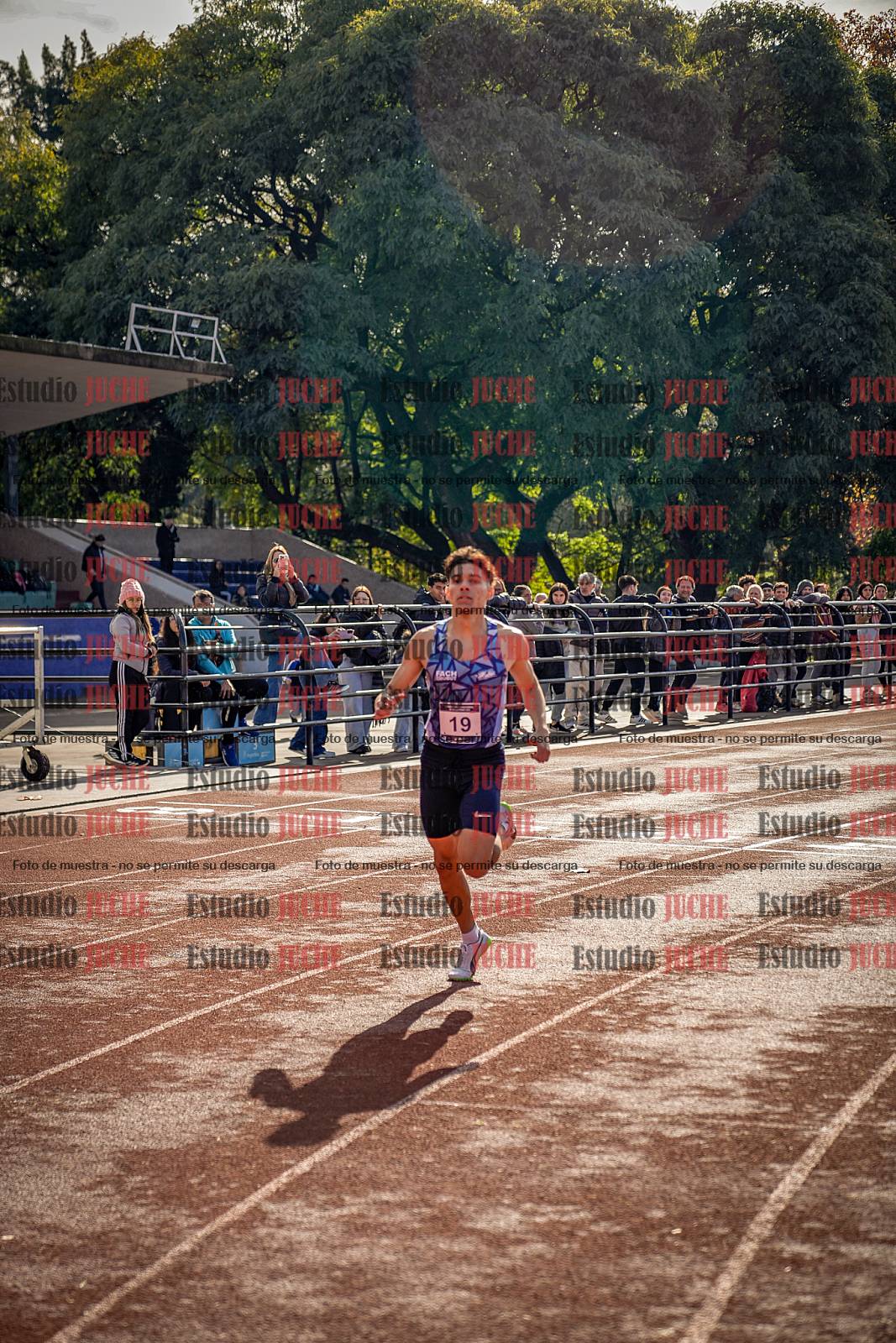 Fotos de los 200 m de varones
