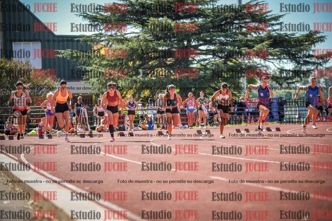 Fotos de los 100 m llanos de mujeres