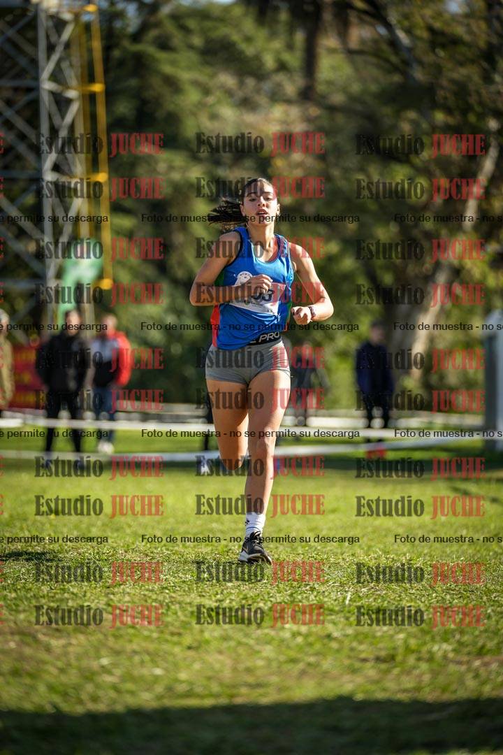 Fotos de la llegada del cross de 3000 m