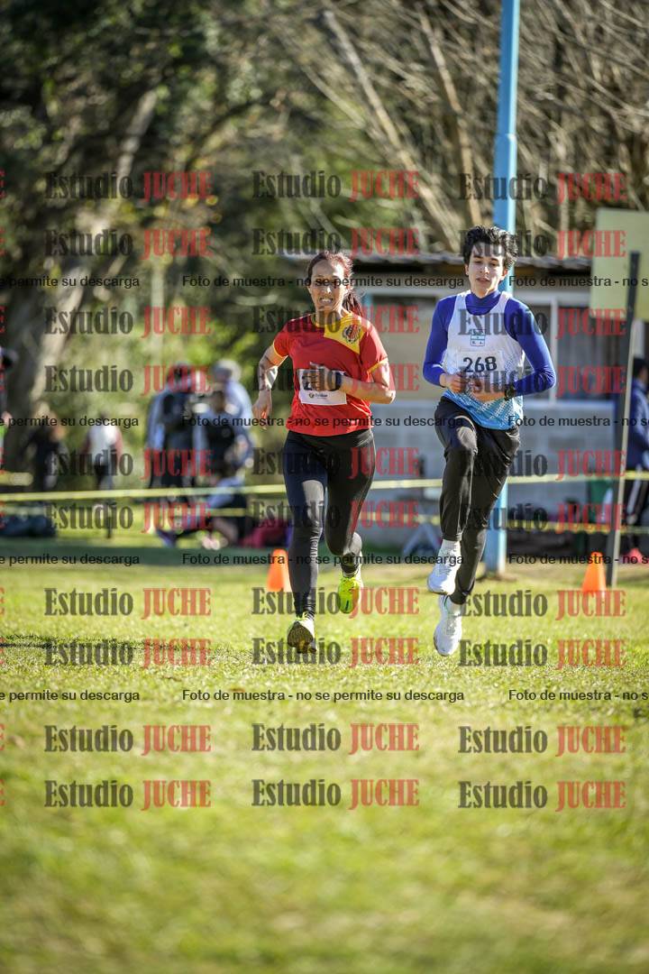 Fotos de la llegada del cross de 6000 m