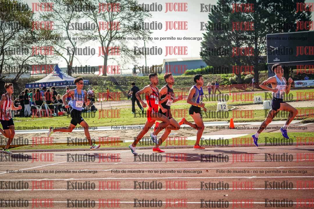Fotos de los 1500 m llanos de varones