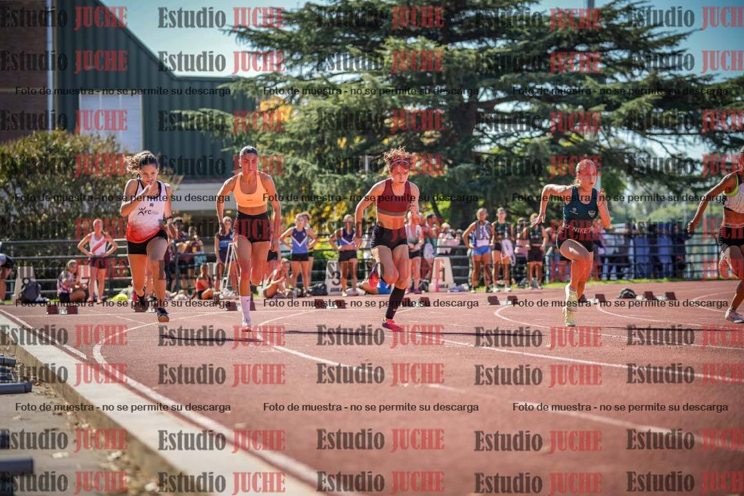 Fotos de los 100 m llanos de mujeres