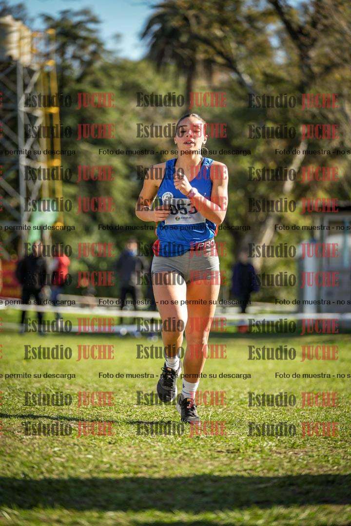 Fotos de la llegada del cross de 3000 m