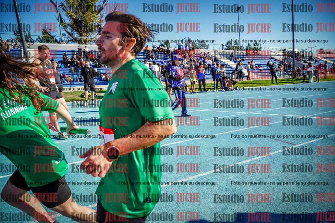 Fotos durante los relevos