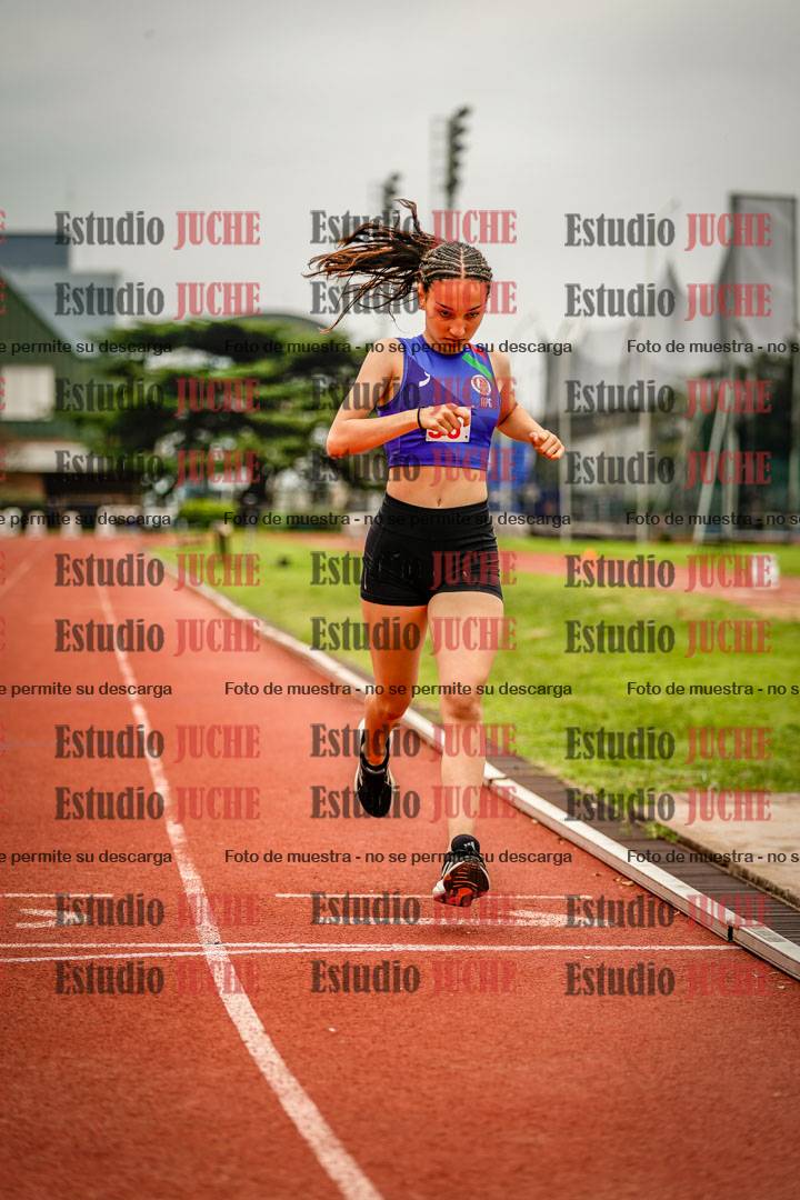 Fotos de los 600 m llanos de mujeres - hexatlón 6