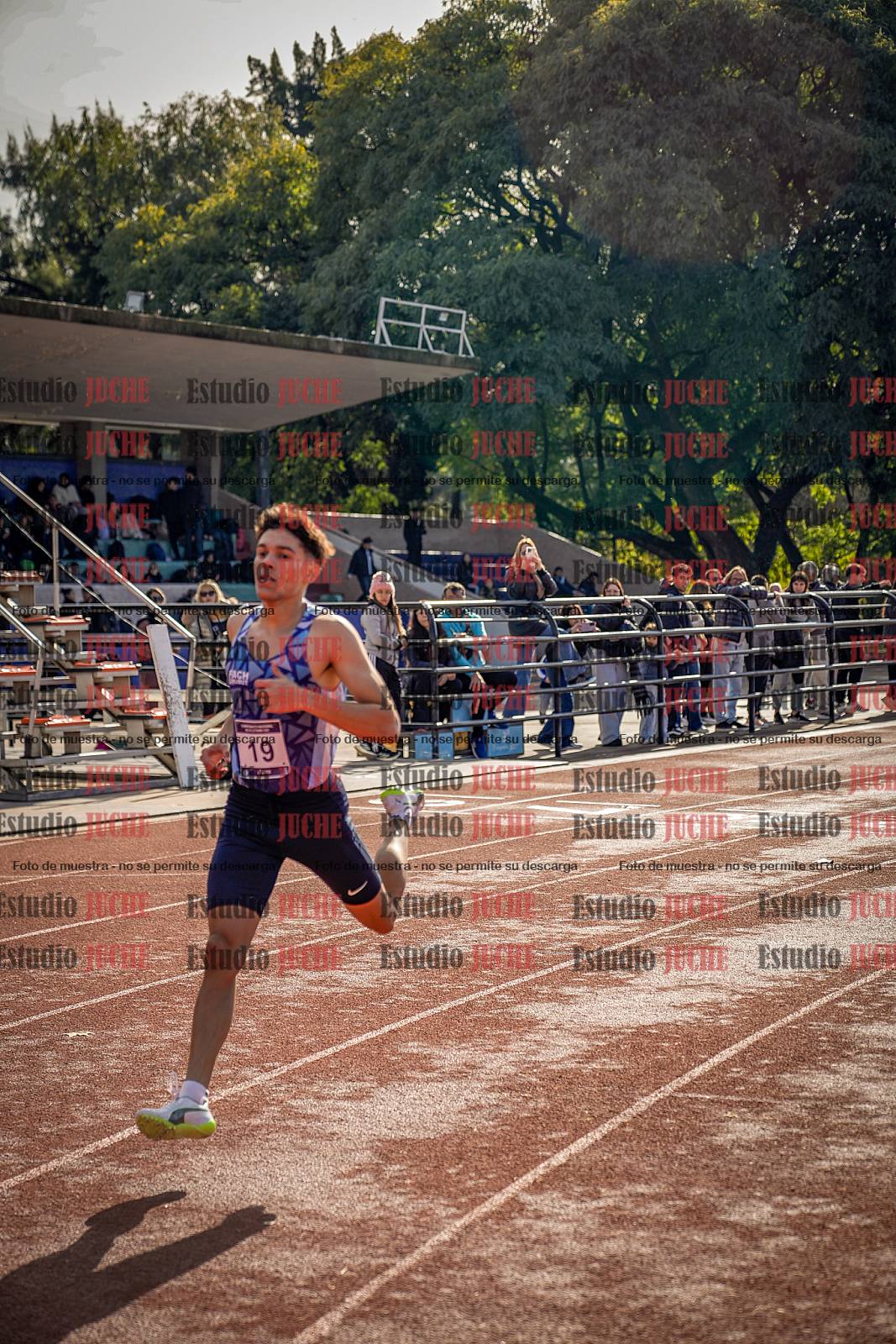 Fotos de los 200 m de varones