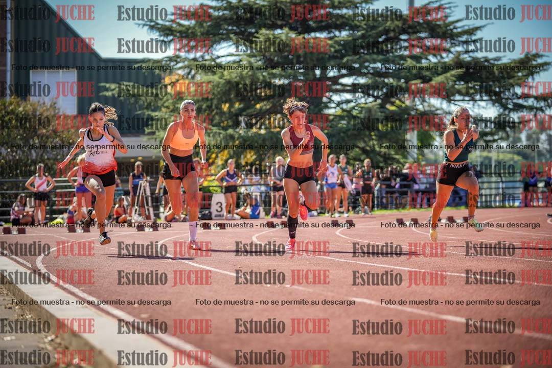 Fotos de los 100 m llanos de mujeres