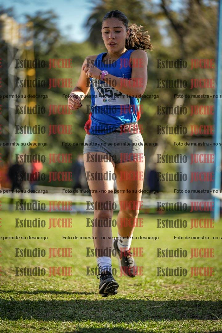 Fotos de la llegada del cross de 3000 m
