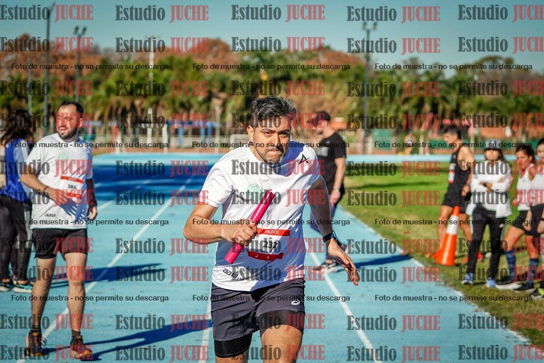 Fotos durante los relevos