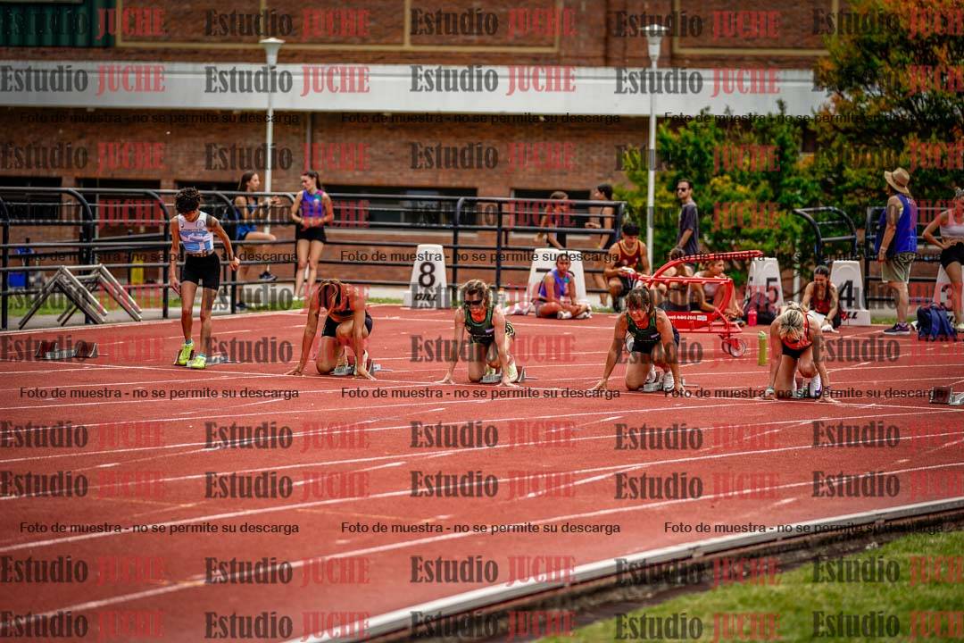 Fotos de los 100 m llanos de mujeres