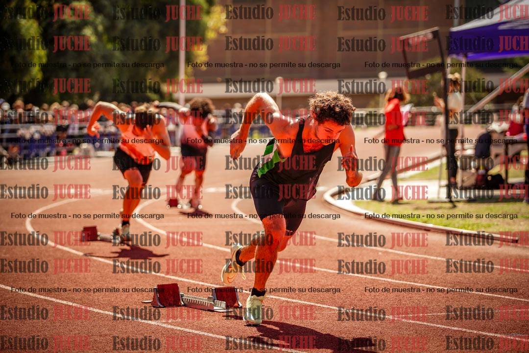 Fotos de los 400 m llanos de varones
