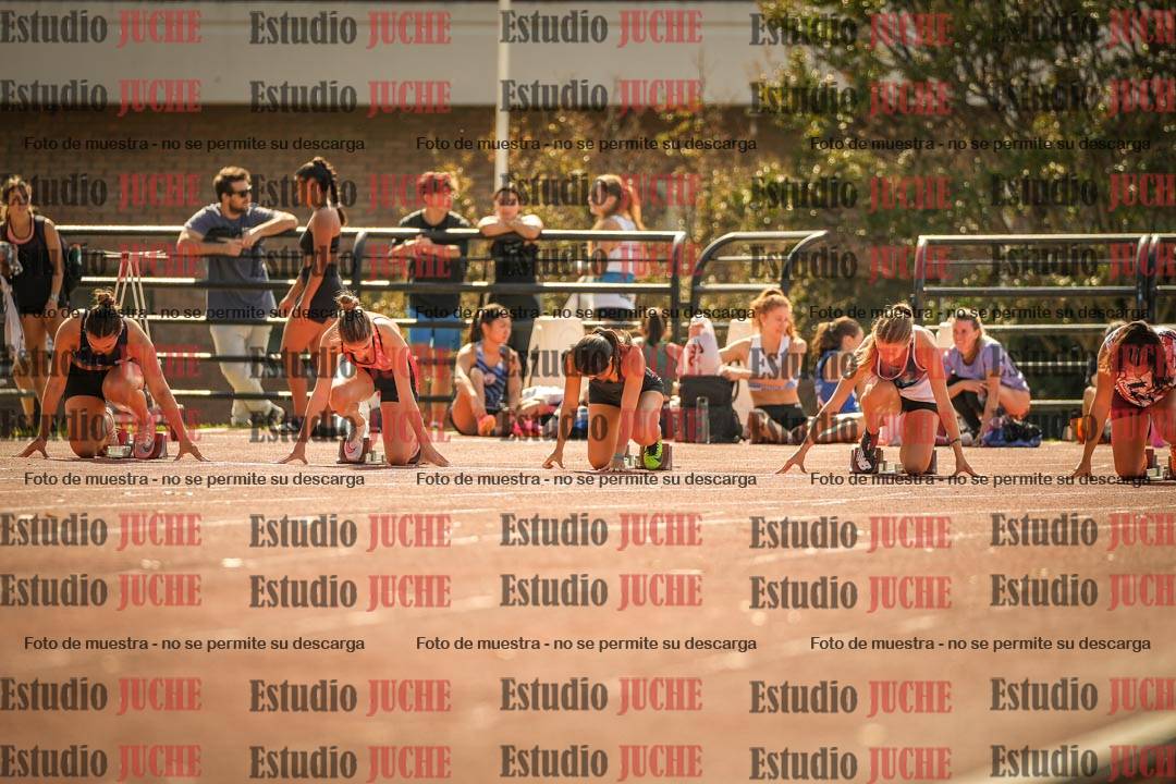 Fotos de los 100 m llanos de mujeres