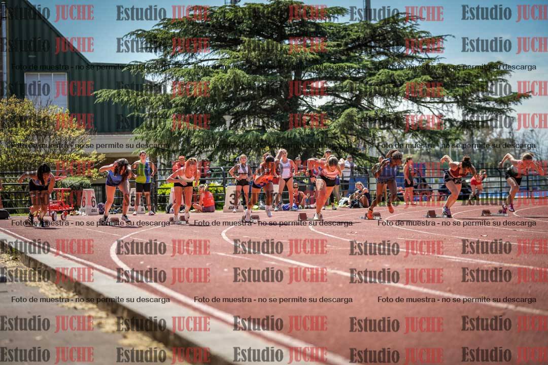 Fotos de los 100 m llanos de mujeres