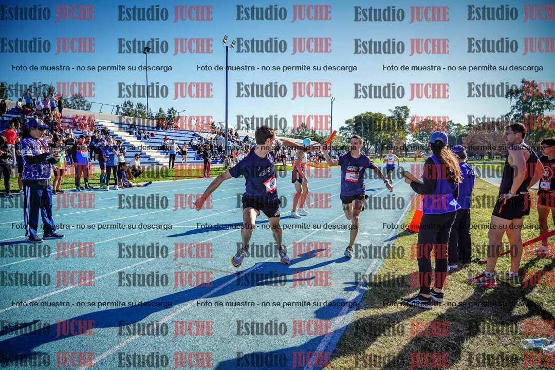 Fotos durante los relevos