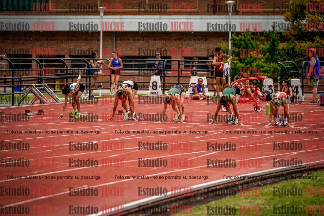 Fotos de los 100 m llanos de mujeres