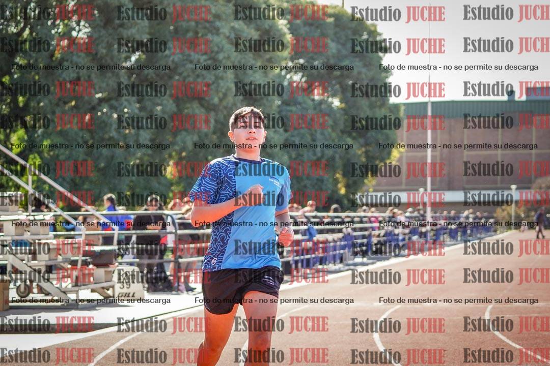 Fotos de los 100 m llanos de varones