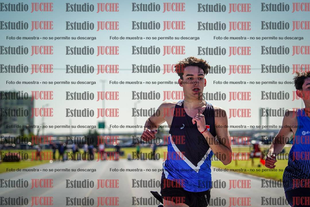 Fotos de los 100 m llanos de varones