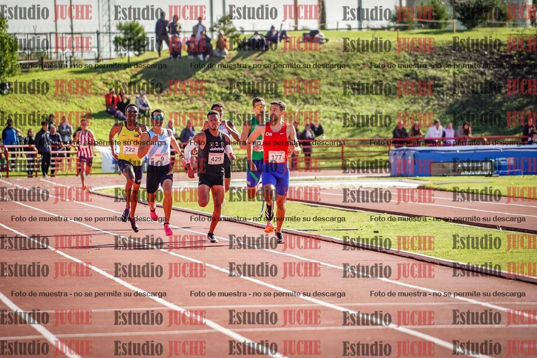 Fotos de los 800 m llanos de varones