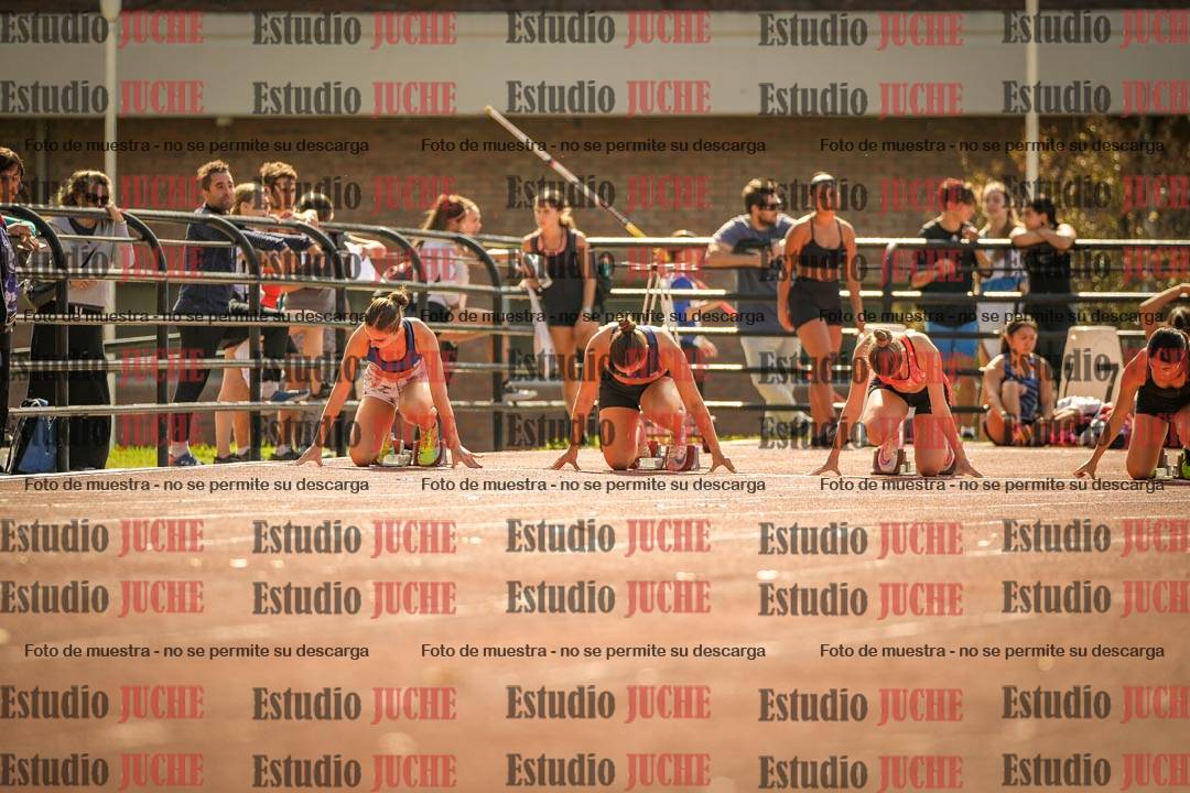 Fotos de los 100 m llanos de mujeres