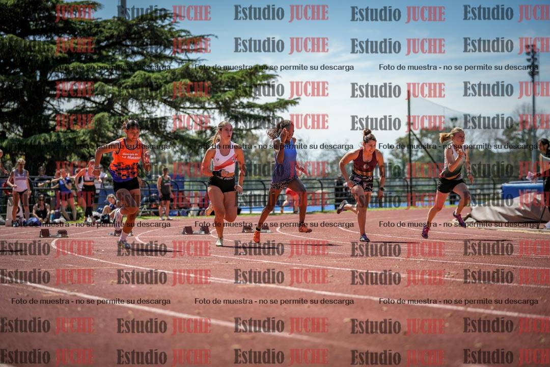Fotos de los 100 m llanos de mujeres