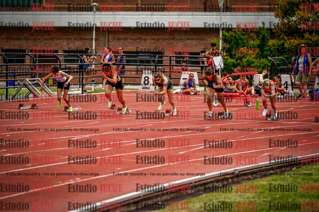 Fotos de los 100 m llanos de mujeres